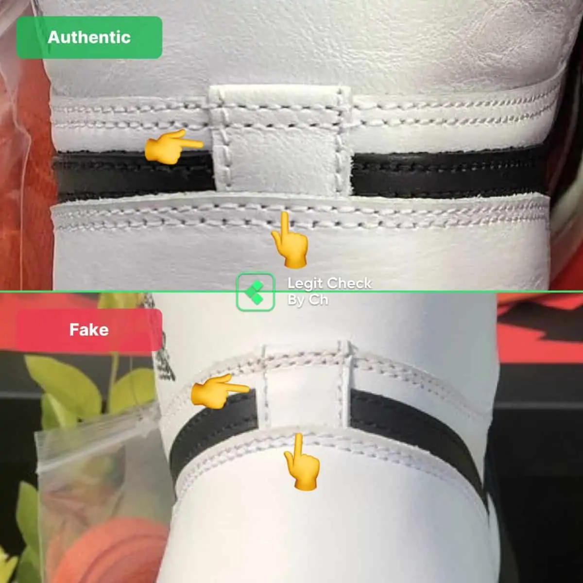 Những mẹo nhỏ để phân biệt Air Jordan 1 "Electro Orange" real và fake