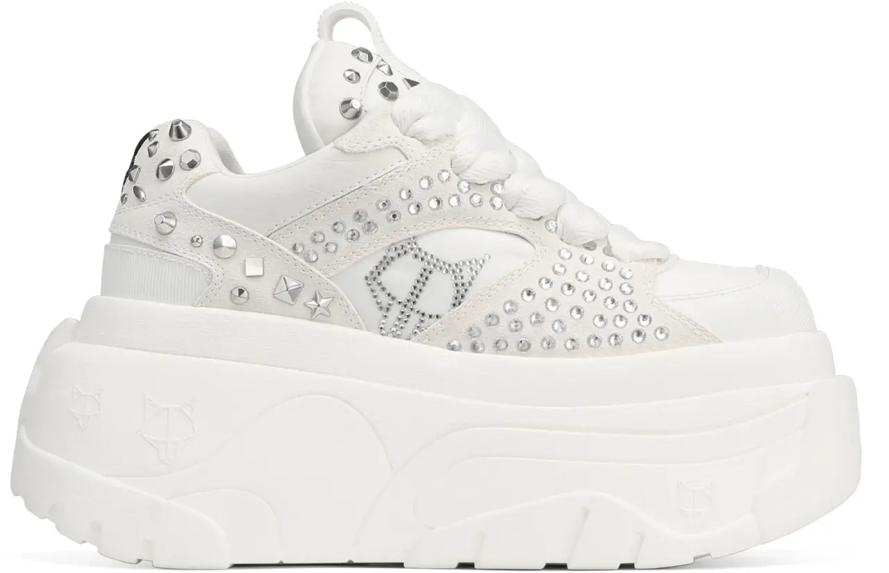 Giày Naked Wolfe Fantasy 'White Diamonds'
