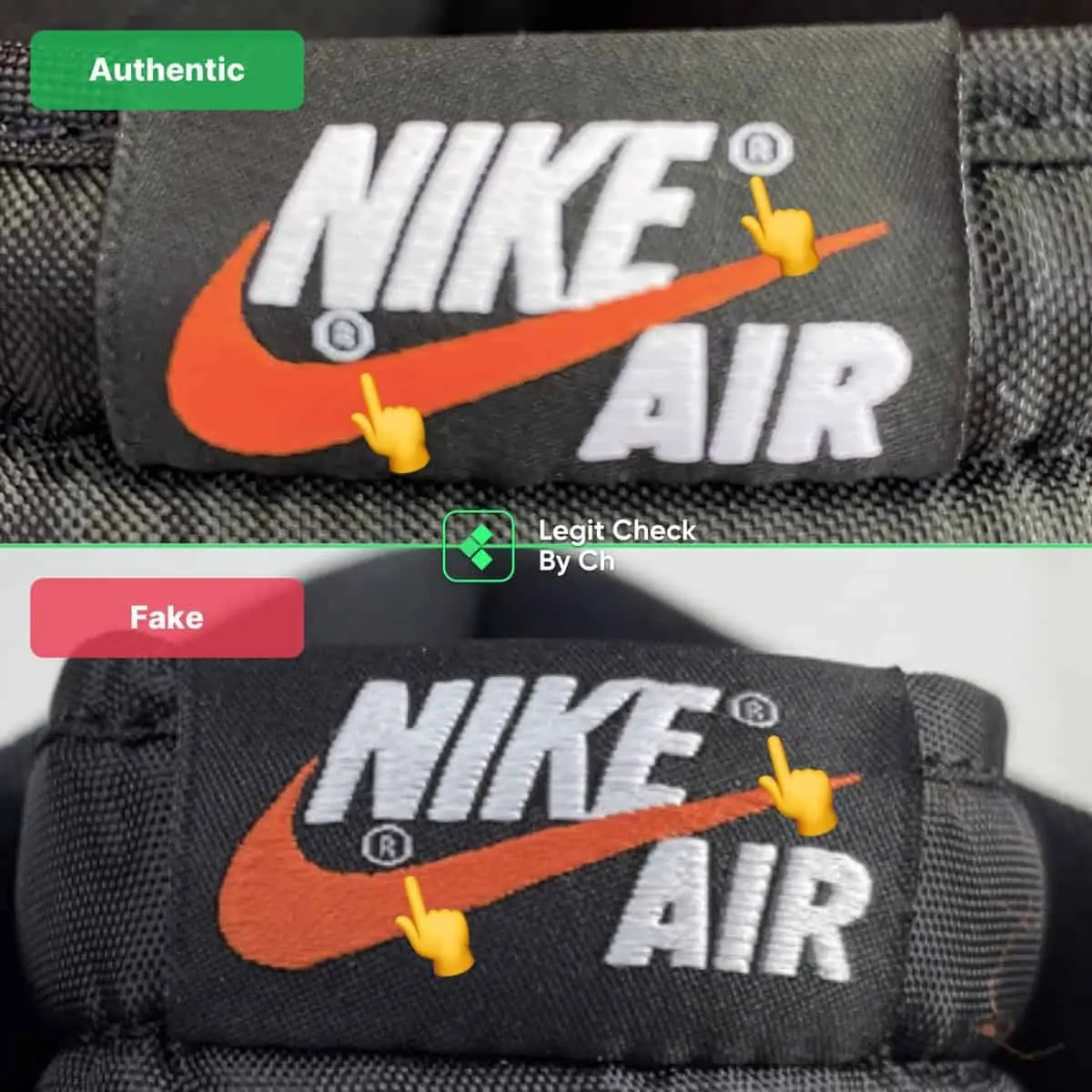 Những mẹo nhỏ để phân biệt Air Jordan 1 "Electro Orange" real và fake