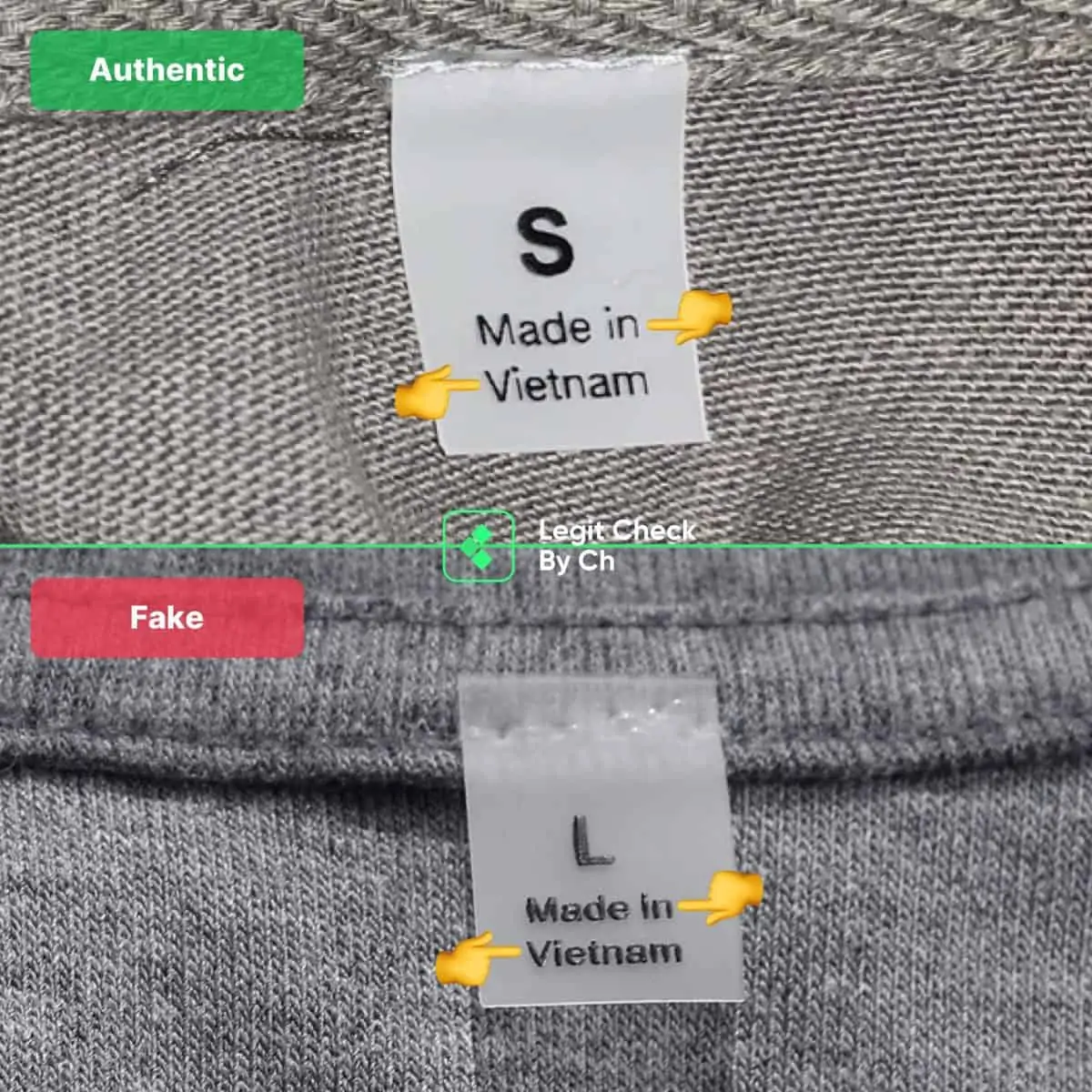 Hinh anh 4: Vai meo giup ban phan biet Fear Of God Essentials T-Shirts fake