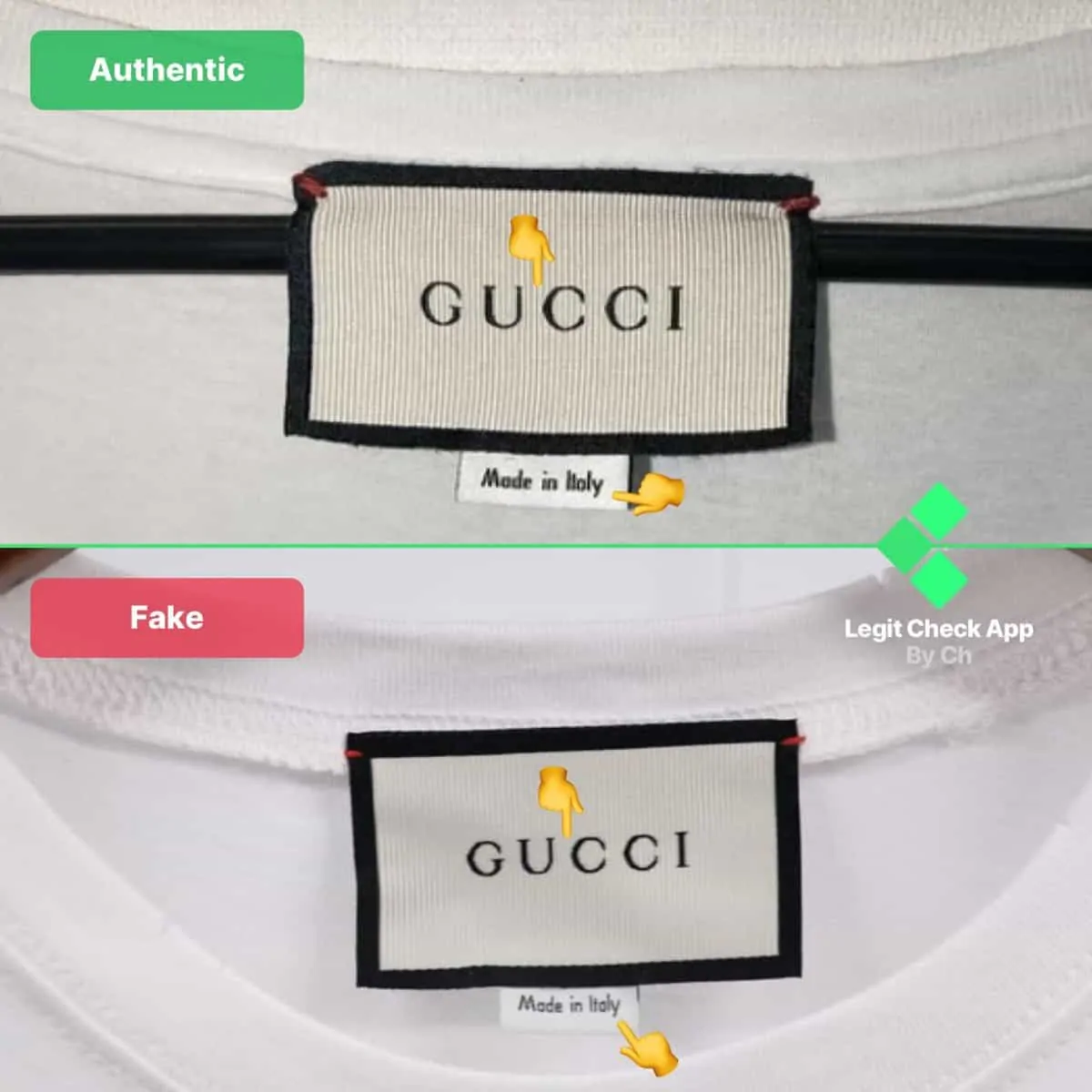 Hinh anh 4: Legit Check: Cach phan biet ao Gucci Belt Logo Real va Fake