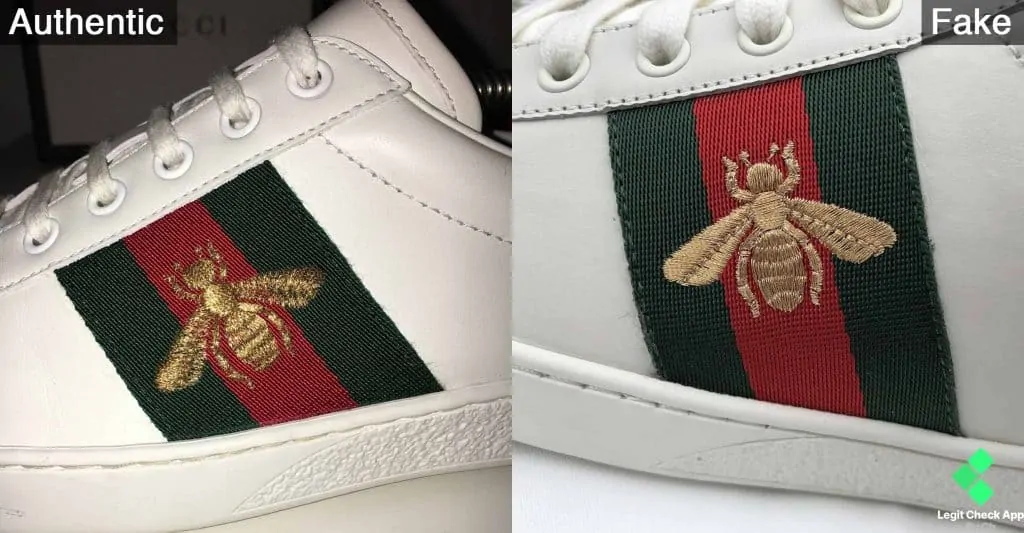 Hinh anh 7: Legit Check: Cach phan biet giay Gucci Ace Real va Fake