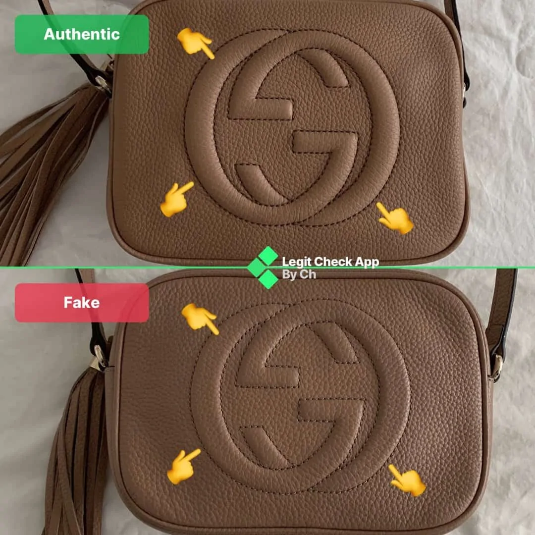 Legit Check: Cách phân biệt túi Gucci Soho Disco Real và Fake