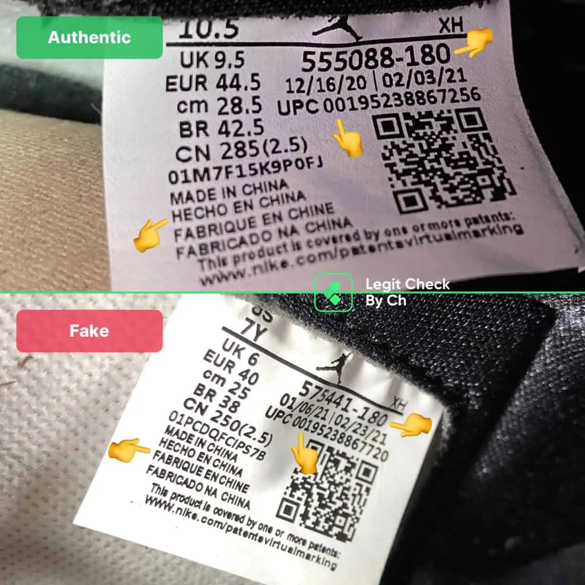 Những mẹo nhỏ để phân biệt Air Jordan 1 "Electro Orange" real và fake
