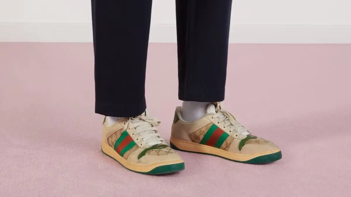 Hinh anh 4: Legit Check: Cach phan biet giay Gucci Screener Real va Fake