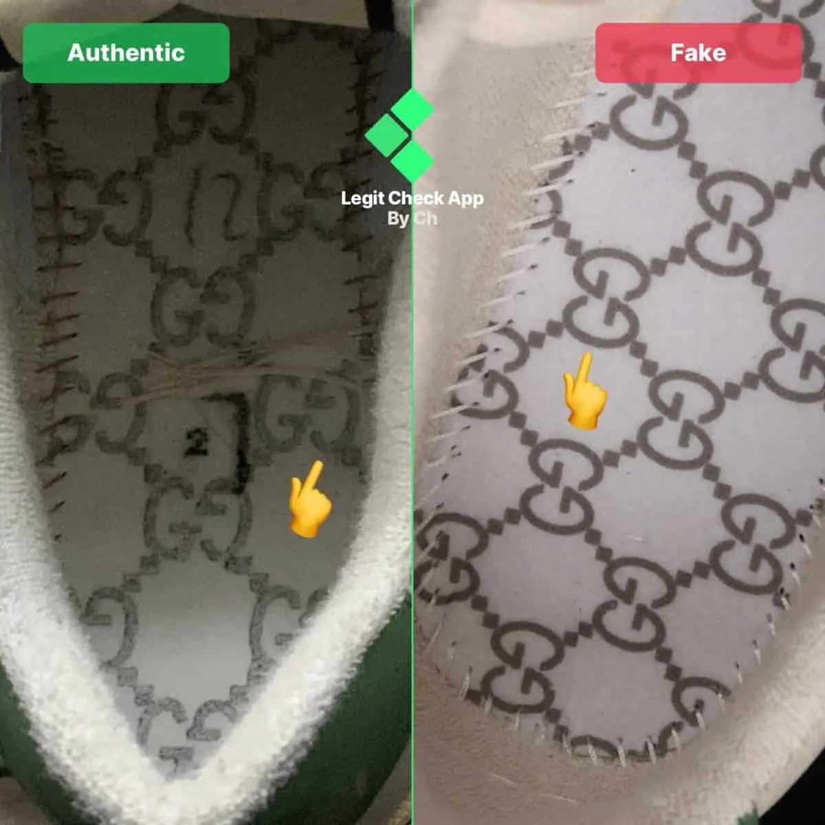 Hinh anh 2: Legit Check: Cach phan biet giay Gucci Screener Real va Fake