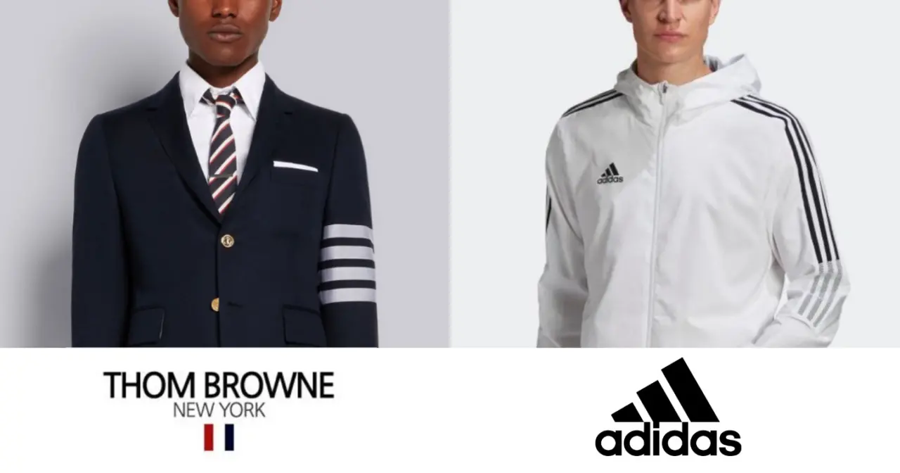 Hinh anh 1: Adidas va Thom Browne: Cuoc chien vi mot duong ke trong the gioi thoi trang