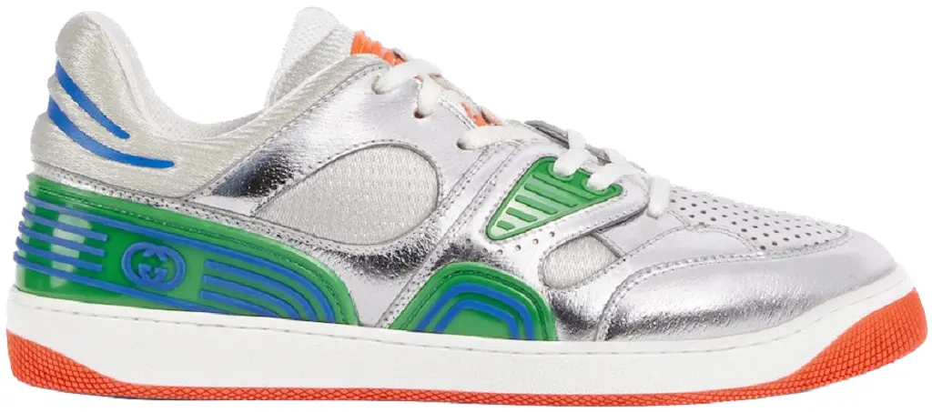 Giày Gucci Good Game Gucci 'Silver Lamé' 722429-AAA9I-8141