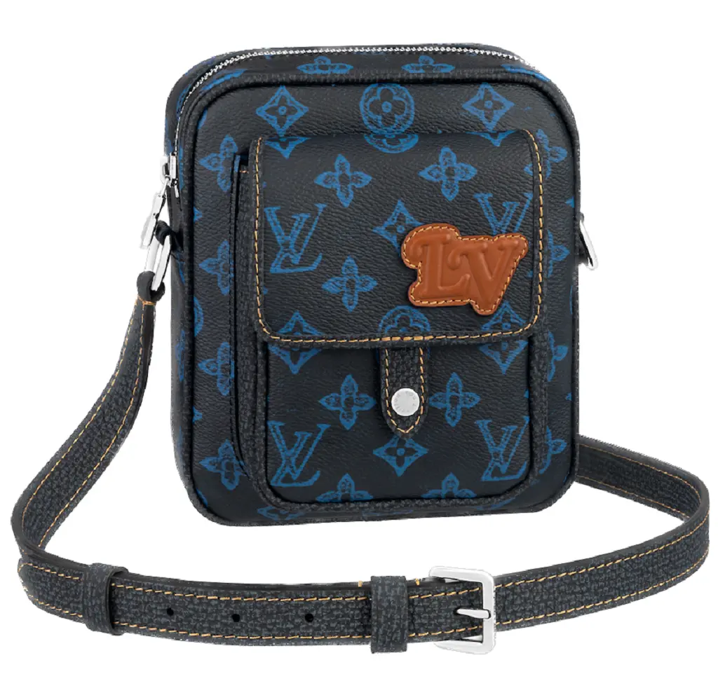 Túi Louis Vuitton Christopher Monogram 'Blue' M81854