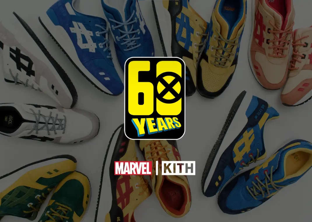 KITH x ASICS GEL-LYTE III: Tôn vinh những nhân vật huyền thoại của X-Men
