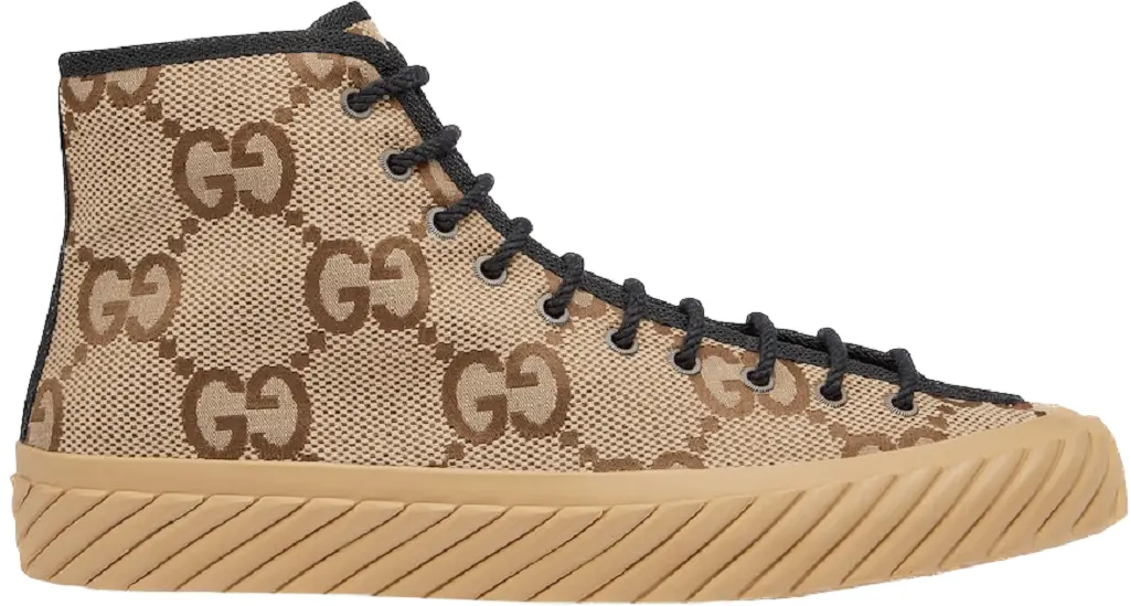 Giày Gucci High-Top Maxi GG 'Camel' 703034-UKOH0-2590