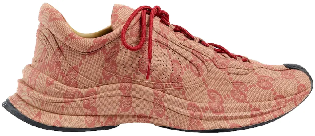 Giày Gucci Run Sneaker 'Beige Red' 722630-AABEB-9713