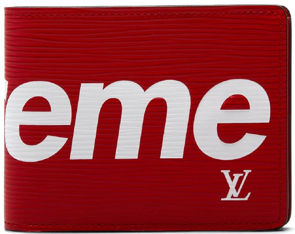 Ví Louis Vuitton x Supreme Epi Slender 'Red' M67717