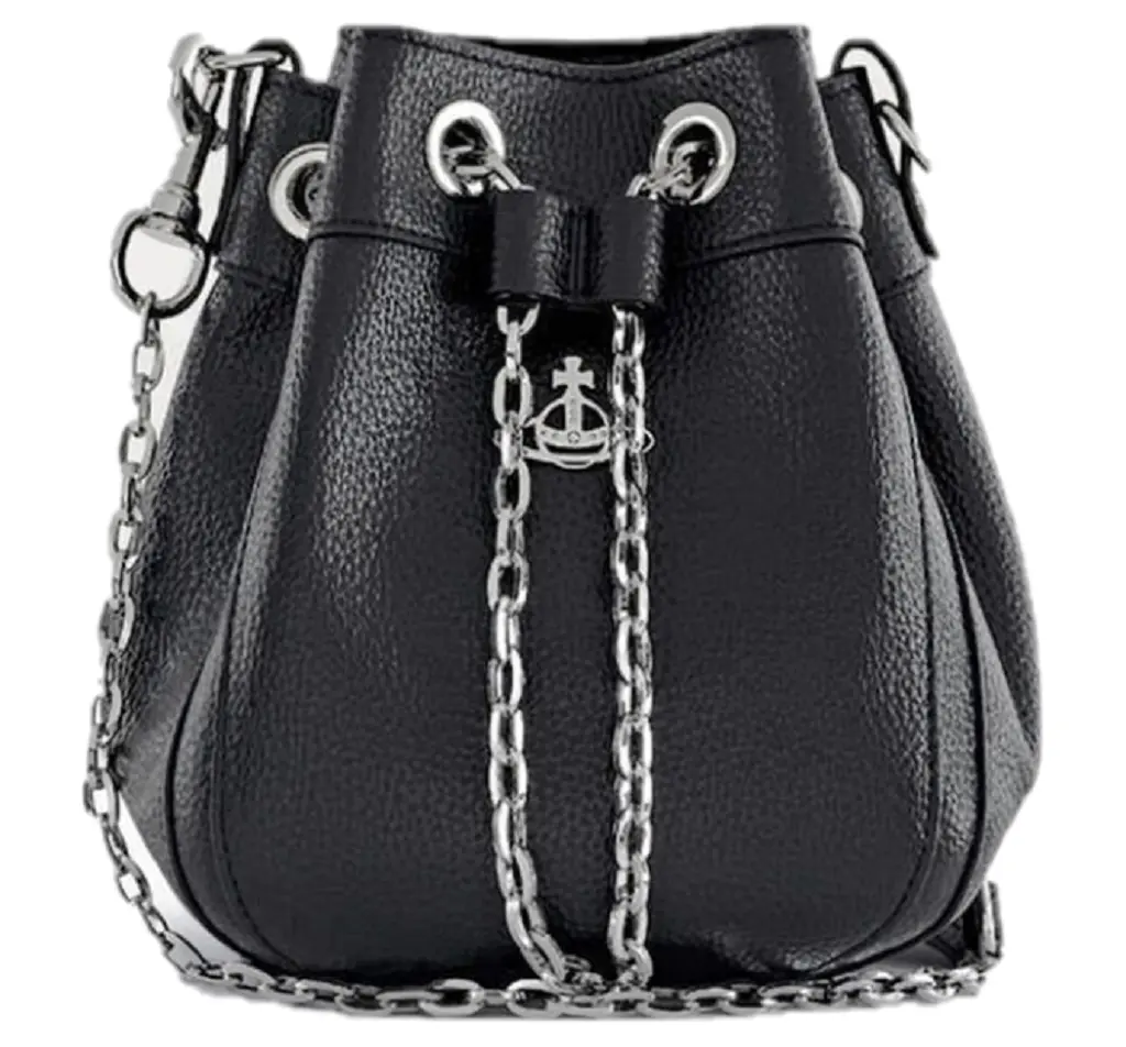 Túi Vivienne Westwood Chrissy 'Black' 43020016S000DN403