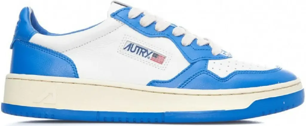 Giày Autry Medalist Low 'Azure White' AULW-WB15
