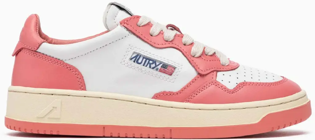 Giày Autry Medalist Low Leather 'White Lobster' AULW-WB22