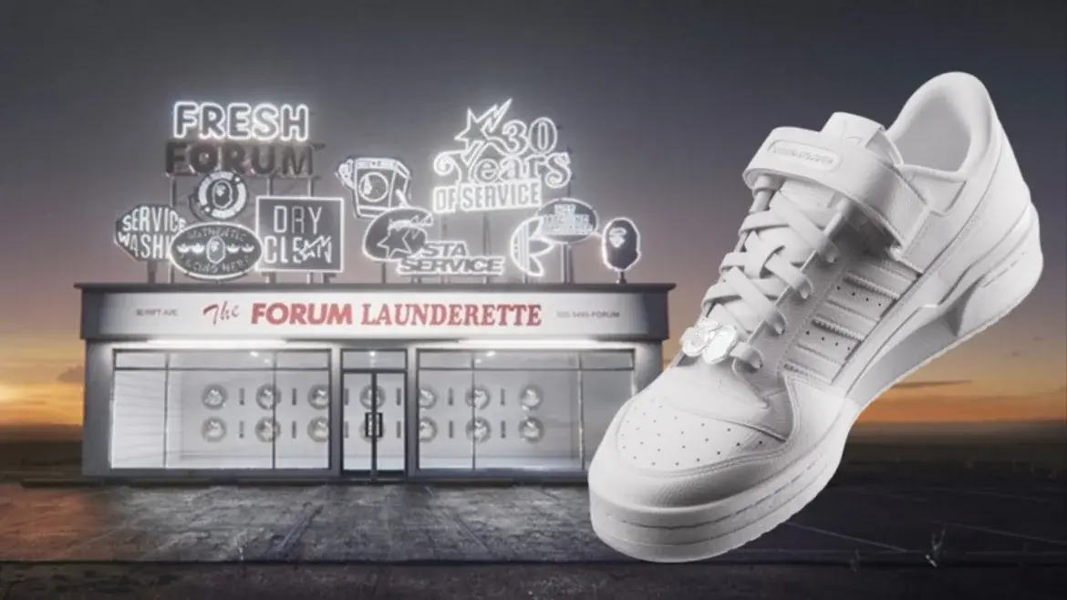 BAPE x Adidas Originals: hợp tác cho phiên bản giới hạn Forum 84