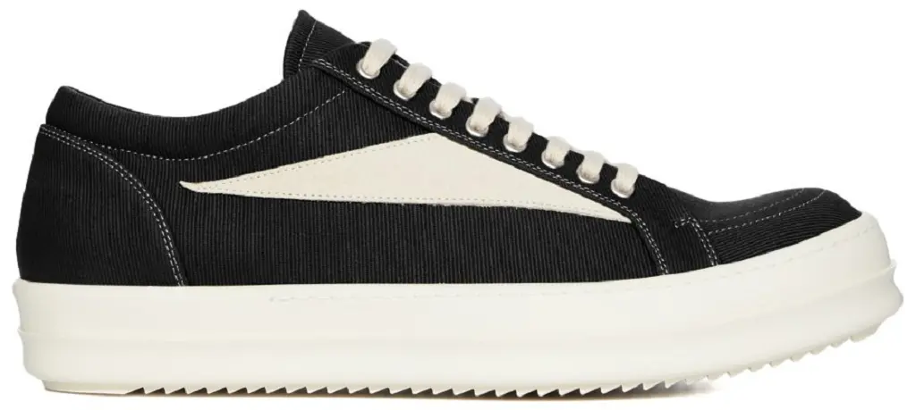Giày Rick Owens Drkshdw Luxor Denim Vintage 'Black Milk' DU02C5803DO-911