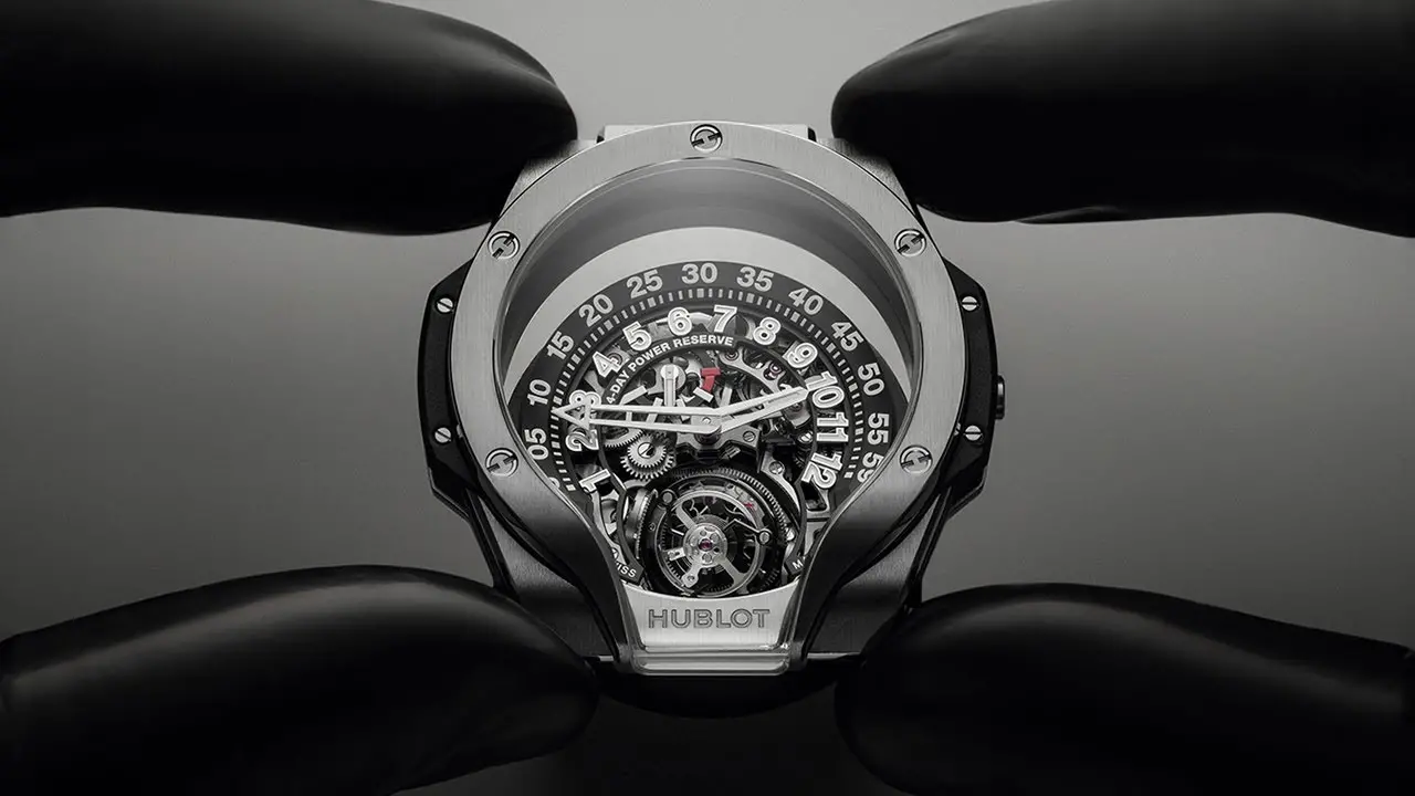 Hinh anh 1: MP-13 Tourbillon Bi-Axis Retrograde - chiec dong ho moi nhat cua nha Hublot