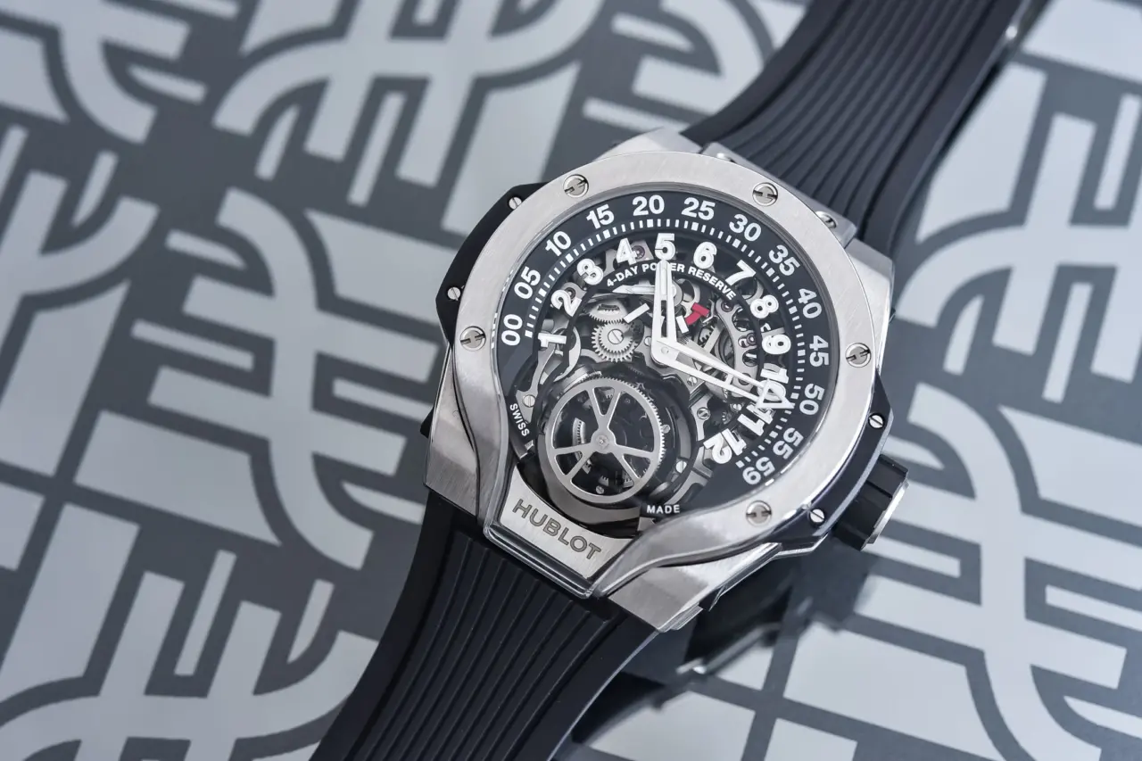 Hinh anh 2: MP-13 Tourbillon Bi-Axis Retrograde - chiec dong ho moi nhat cua nha Hublot