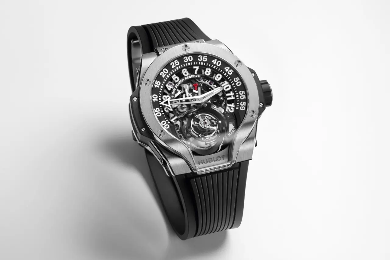 Hinh anh 4: MP-13 Tourbillon Bi-Axis Retrograde - chiec dong ho moi nhat cua nha Hublot