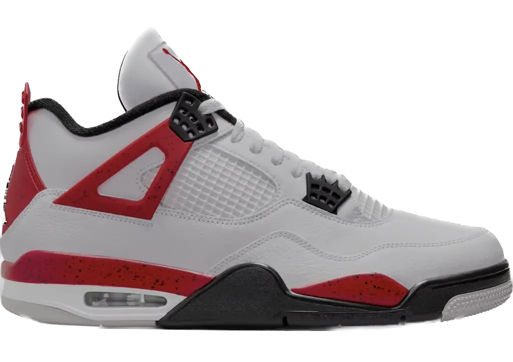Giày Nike Air Jordan 4 Retro 'Red Cement' (GS) 408452-161