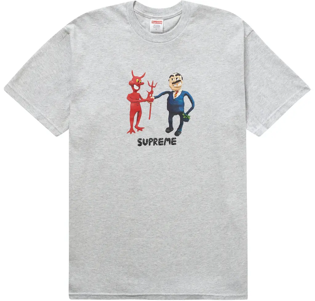 Áo Supreme Business Tee 'Ash Grey'
