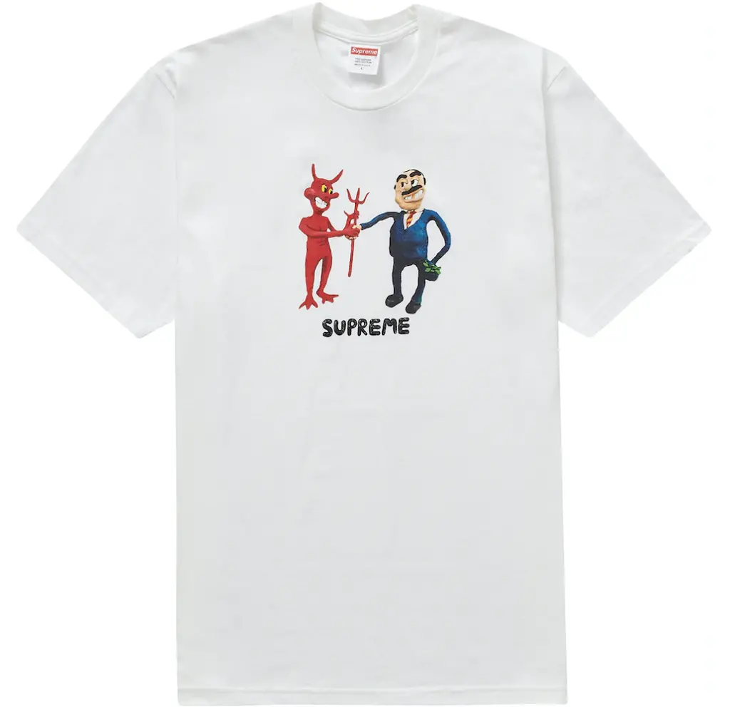 Áo Supreme Business Tee 'White'
