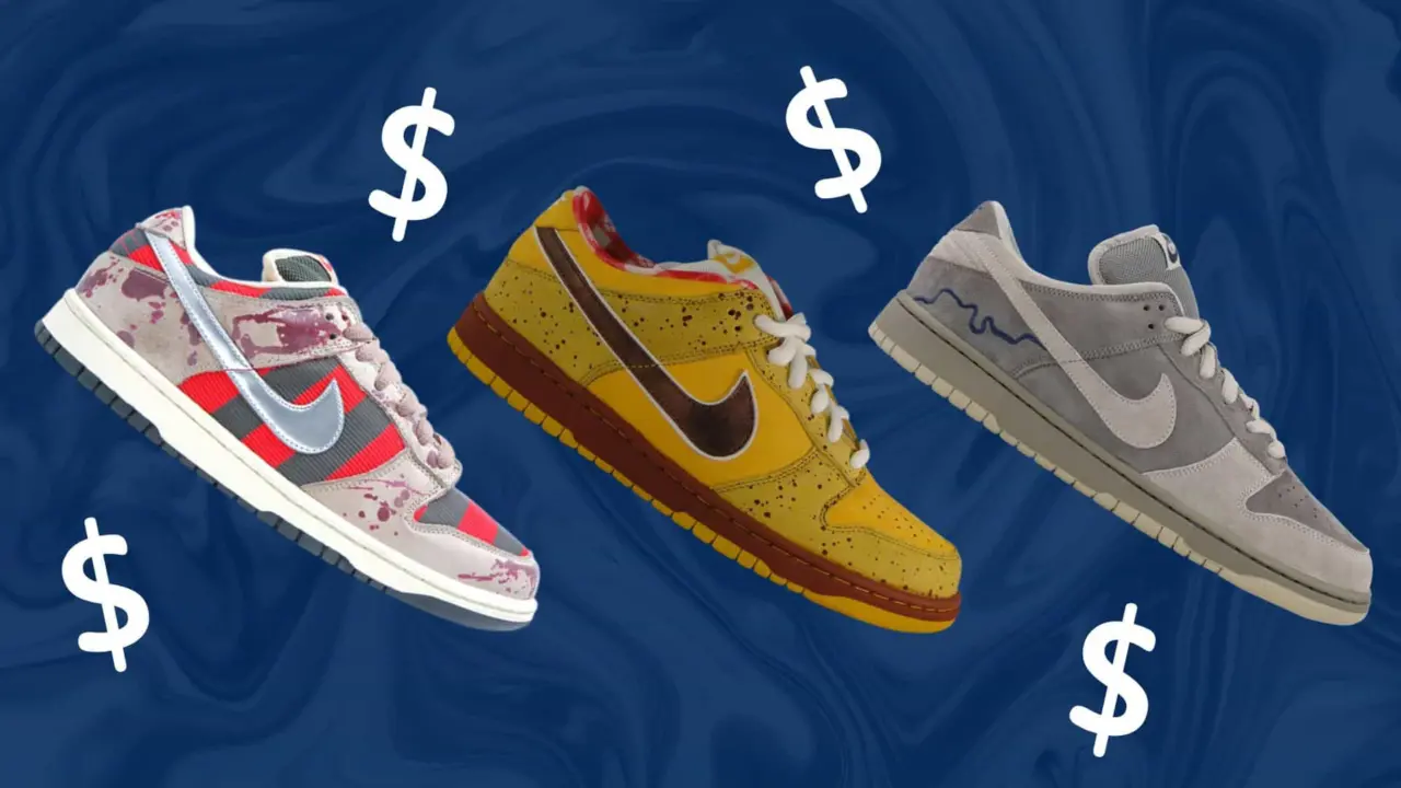 Top 7 mẫu giày Nike SB Dunk có mức giá vô cùng đắt đỏ 2023
