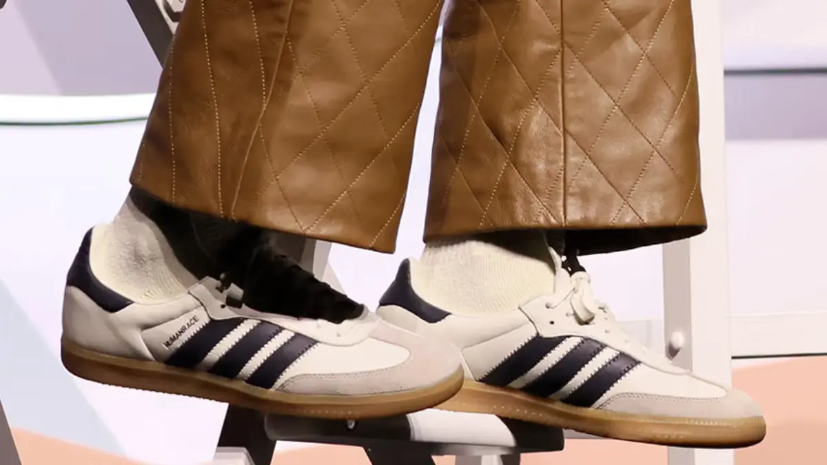 Hinh anh 3: Pharrell x adidas Samba Humanrace chinh thuc ra mat