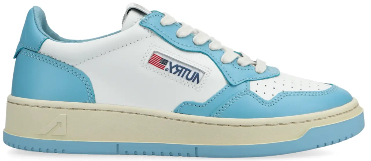 Giày Autry Medalist Low 'Light Blue White' AULW-WB08