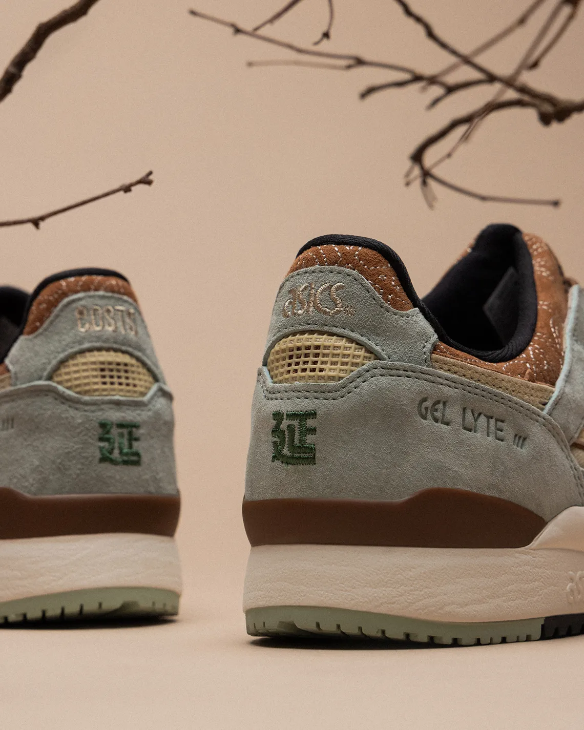 COSTS Asics GEL-LYTE III OG: Một BST đến từ thiên nhiên