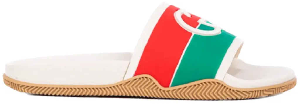 Dép Gucci Interlocking G 'Orange Green' 655265-JFA00-9136