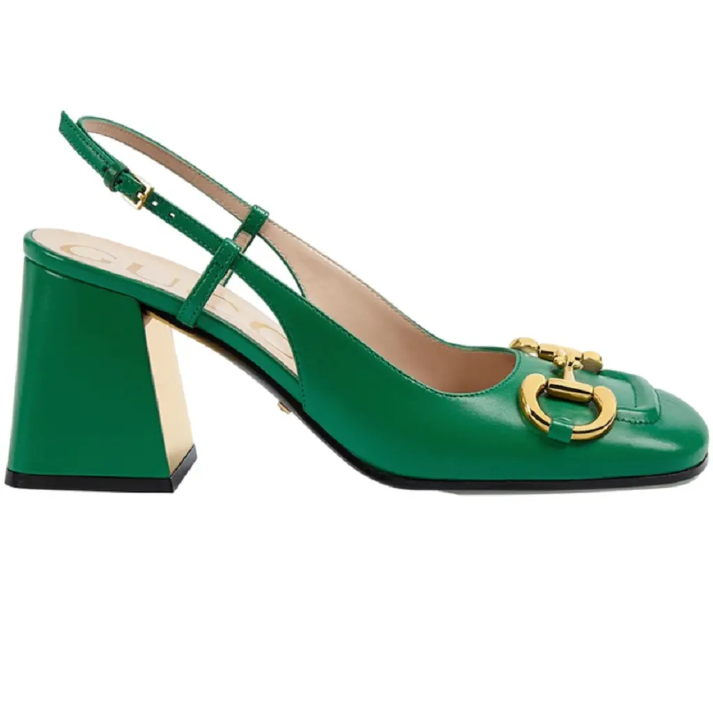 Giày Gucci Sandal Elastic 'Green' 643892-C9D00-3727