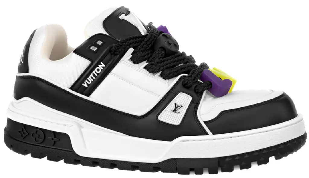 Giày Louis Vuitton Maxi Trainers 'Black' 1ABZQ9