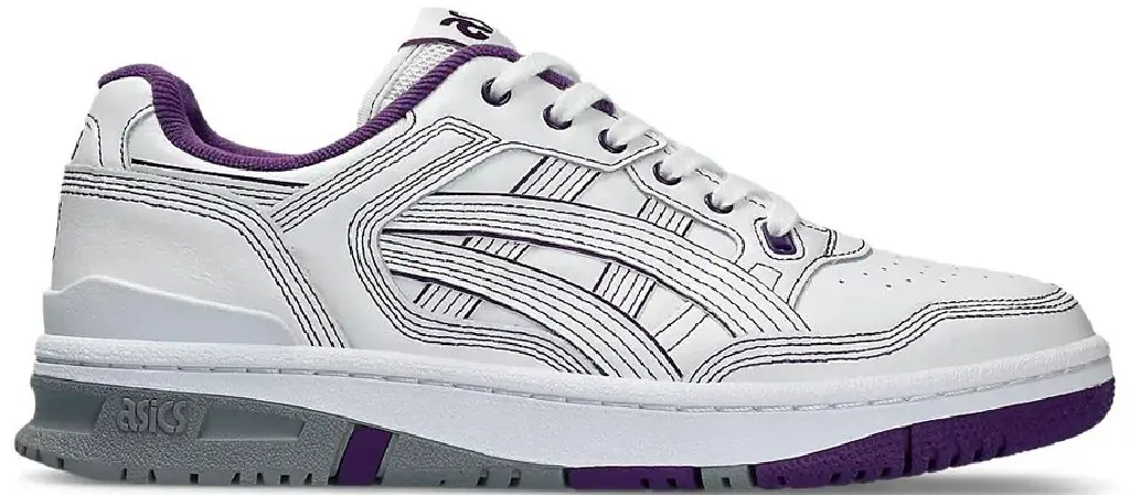 Giày Asics x Needles EX89 'White Purple' 1201A942-100