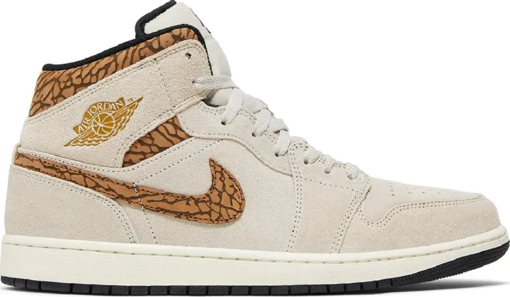 Giày Nike Air Jordan 1 Mid SE 'Brown Elephant' DZ4129-102