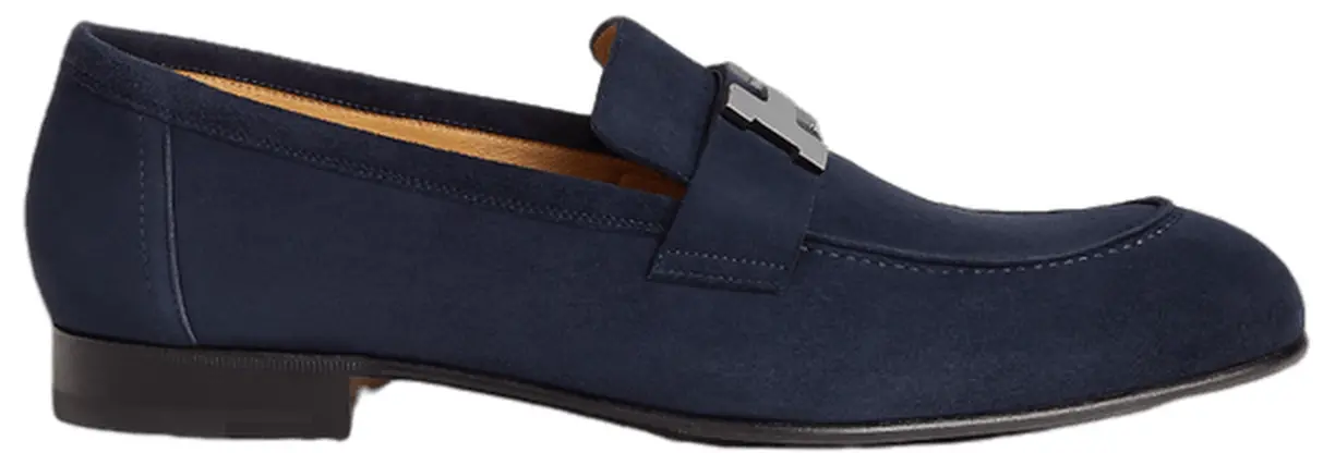 Giày Hermes Paris Loafer 'Marine' H211900ZAI2390
