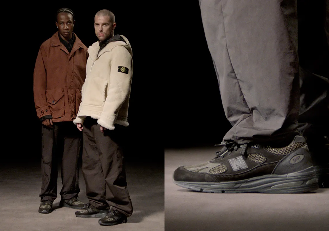 Hinh anh 3: Stone Island va New Balance ra mat san pham moi de ky niem 10 nam hop tac