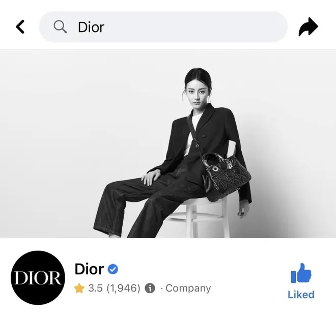Địch Lệ Nhiệt Ba - nàng thơ mới của Dior