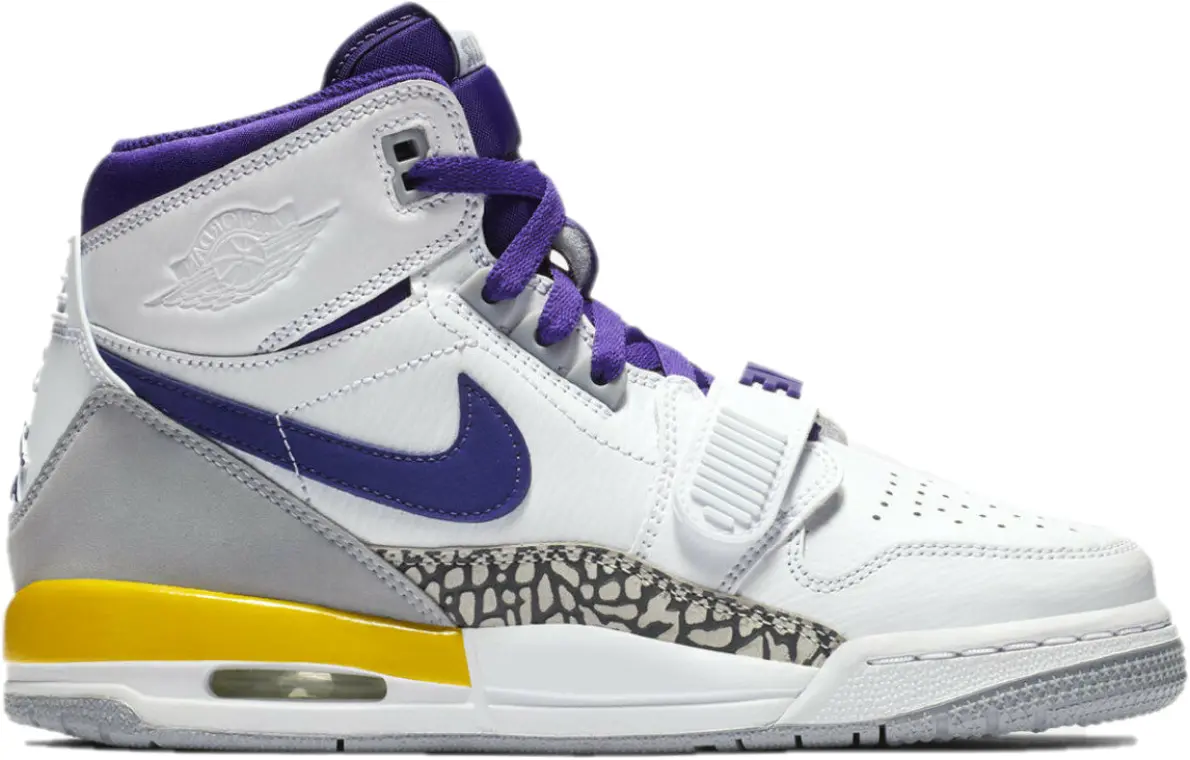 Giày Nike Air Jordan Legacy 312 'Purple Yellow' AT4040-157