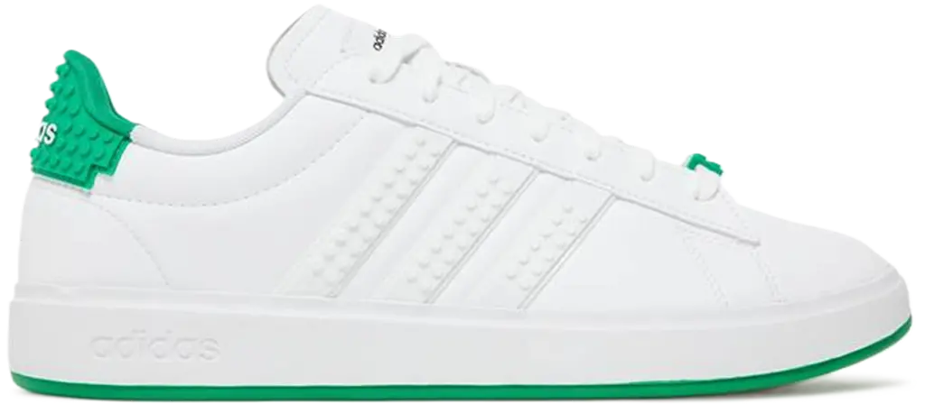 Giày Adidas Grand Court x Lego 2.0 'White Green' GW7177