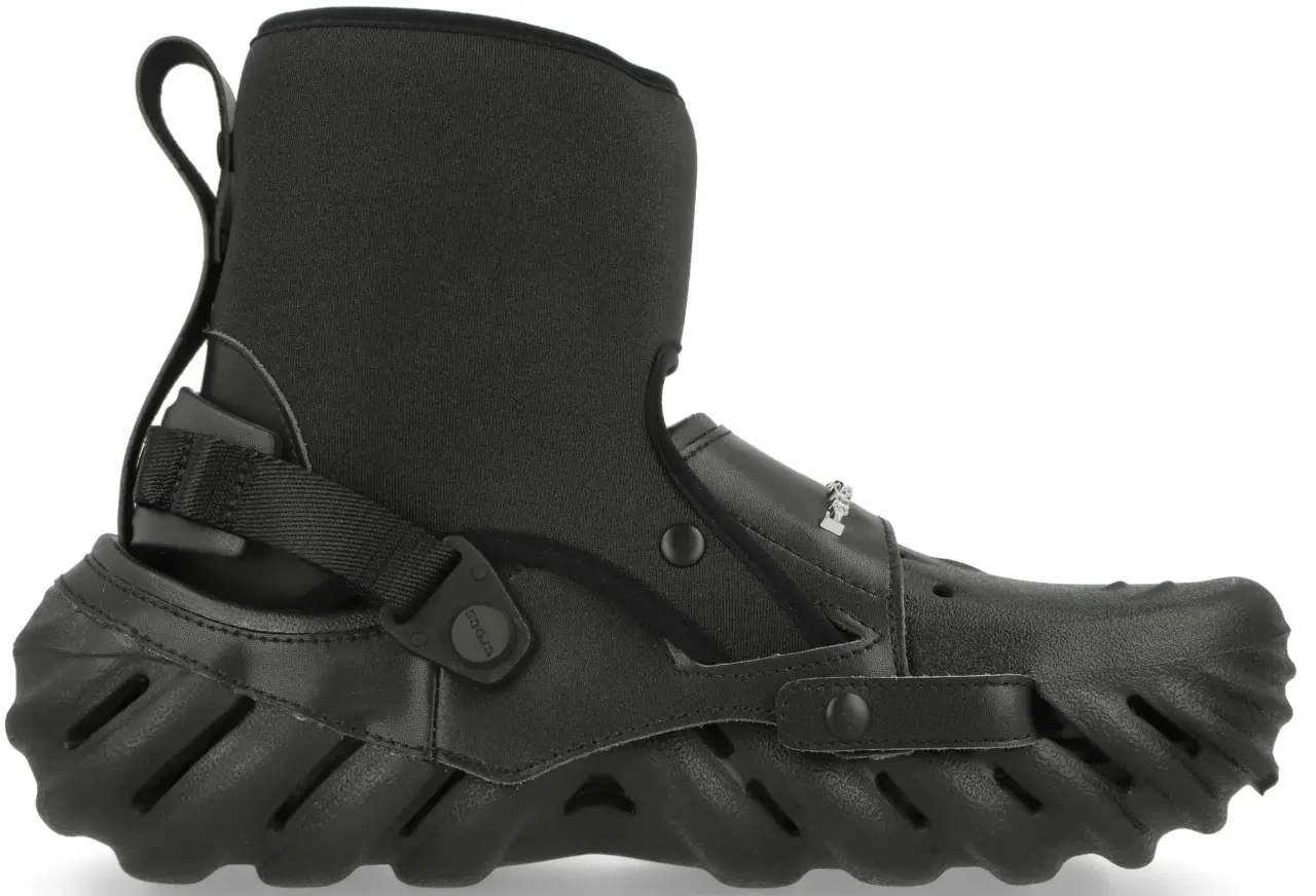 Giày Crocs X Feng Chen Wang Echo Clog 'Black' 209391-001