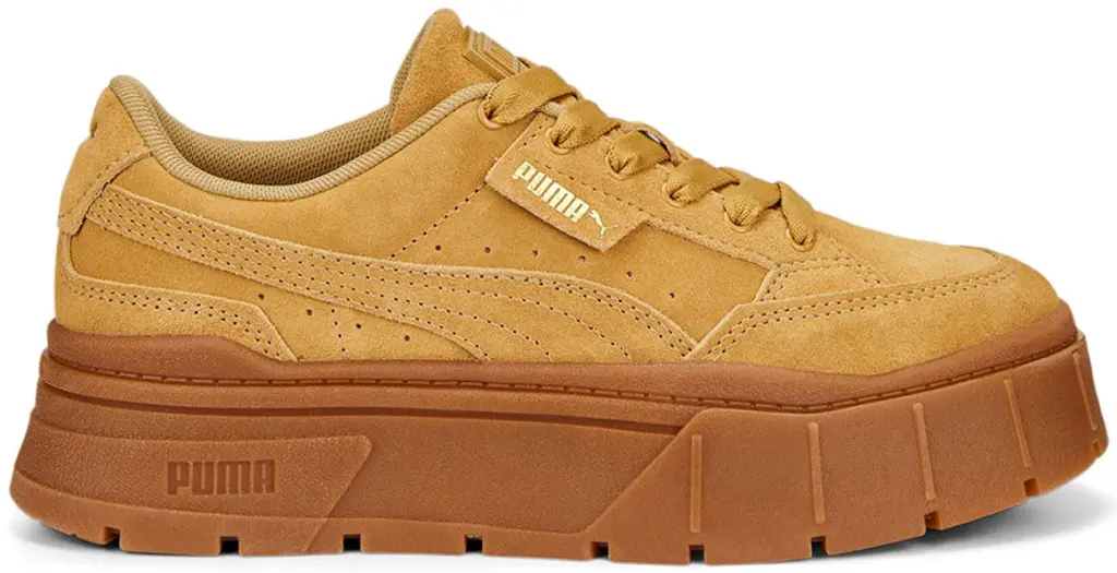Giày Puma Mayze Stack Suede 'Brown Gold' 383983-03