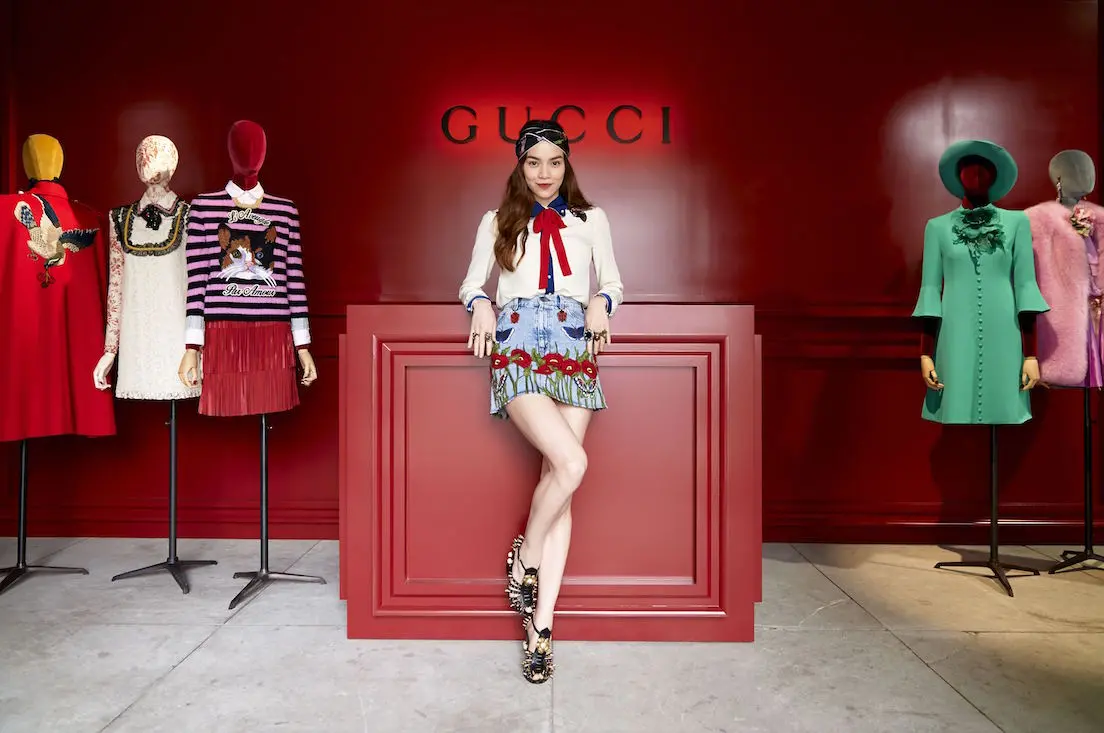 Hinh anh 2: Ho Ngoc Ha - nghe si nu Viet Nam dau tien tro thanh Friend of the House cua Gucci