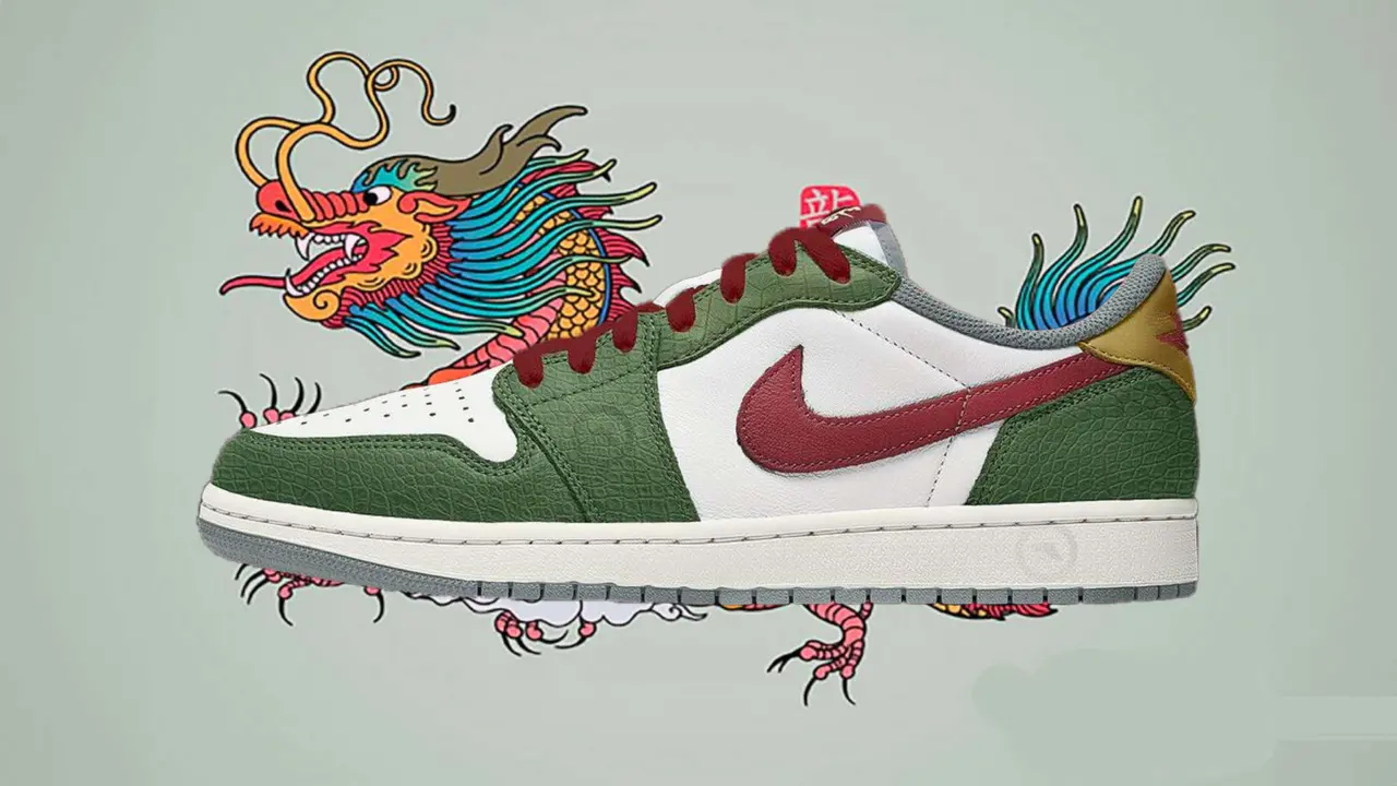 Hinh anh 1: Jordan 1 Low ‘ Year of the Dragon' - doi giay cho nam 2024