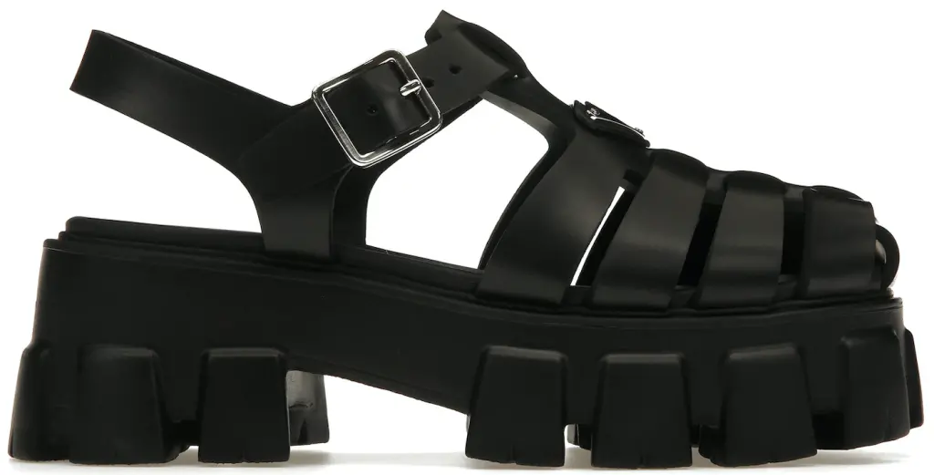 Dép Prada Monolith Foam Rubber 'Black' 1X853M-3LKK-F0002-F055
