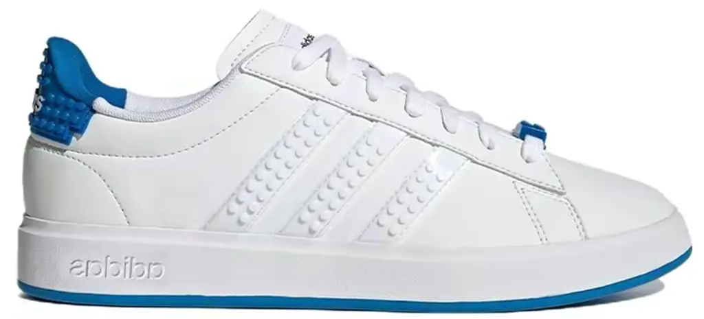 Giày Adidas Grand Court x Lego 2.0 'White Shock Blue' GW7178