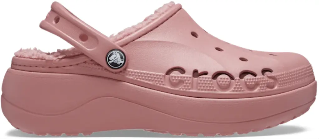 Dép Crocs Classic Platform Lined Clog 'Pink' 208708-682