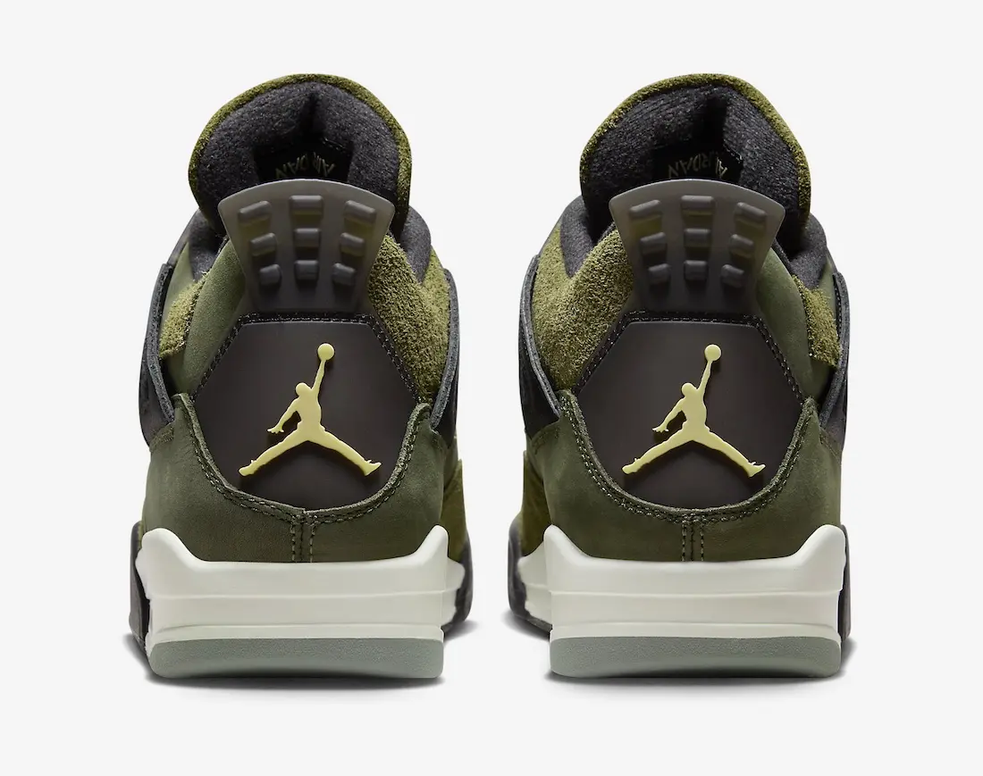 Hinh anh 3: Jordan 4 Craft "Medium Olive" - phoi mau Jordan 4 dang chu y nhat cuoi nam 2023